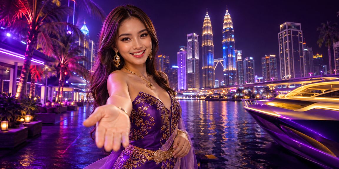 Suasana permainan kasino blackjack di Kuala Lumpur Malaysia secara dalam talian